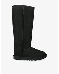 UGG - Classic Ultra Tall Suede Boots - Lyst