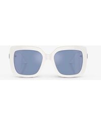 Swarovski - Sk6001 Square-frame Acetate Sunglasses - Lyst