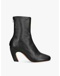 Le Monde Beryl - Mica Glove Heeled Leather Ankle Boots - Lyst