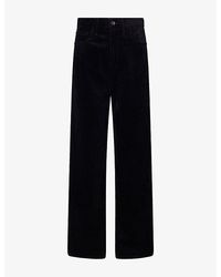 Agolde - Vintage Straight-Leg Cotton-Corduroy Trousers - Lyst