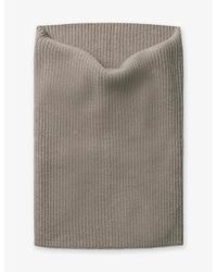 The White Company - Ribbed Wool And Cashmere-Blend Snood - Lyst