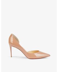 Christian Louboutin - Iriza 85 Patent-Leather Courts - Lyst