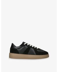 Arne - Classic Court Leather And Suede Trainers - Lyst