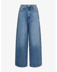 Frankie Shop - Kenny Tapered-Leg Denim Jeans - Lyst