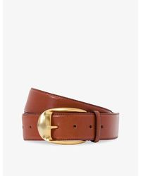 Reiss - Sammy Leather Belt - Lyst