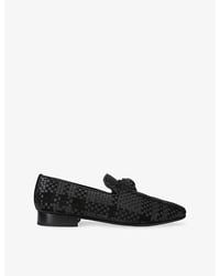 Kurt Geiger - Ace Stud Leather Loafers - Lyst