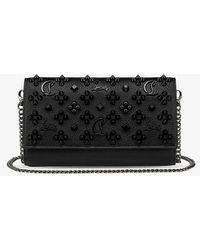 Christian Louboutin - Paloma Leather Wallet-on-chain - Lyst