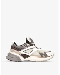 Amiri - Ma Runner Chunky-sole Leather And Mesh Low-top Trainers - Lyst