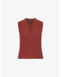 ME+EM - Boucle-Rib Cotton-Blend Knit Top - Lyst