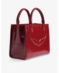Zadig & Voltaire - Angel Xs Small Leather Tote Bag - Lyst
