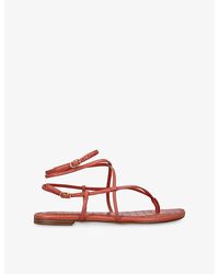 Sam Edelman - Clarra Leather Sandals - Lyst