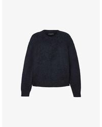 AllSaints - Coby Relaxed-Fit Wool-Blend Jumper - Lyst