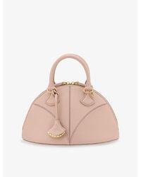 BVLGARI - Marquise Small Leather Top-Handle Bag - Lyst