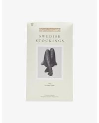 Swedish Stockings - Lo Lace 40 Denier Stretch-Knit Tights - Lyst