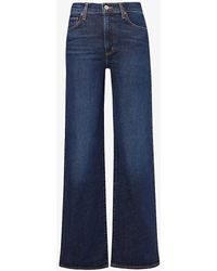 Agolde - Harper Straight-leg Mid-rise Organic Denim-blend Jeans - Lyst