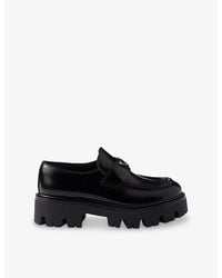 Prada - Calf Leather Loafers - Lyst