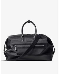 Aspinal of London - Logo-embellished Woven Duffle Bag - Lyst