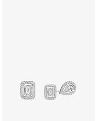 Messika - My Twin 18Ct And 0.81Ct Diamond Stud Earrings - Lyst