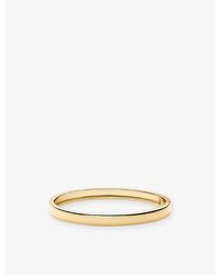 Sif Jakobs - Como 18Ct-Plated Sterling Bangle - Lyst