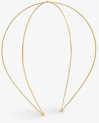 Lelet - Vera Exes 14ct Yellow -plated Stainless Steel Headband - Lyst