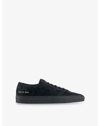 Common Projects - Achilles Premium Suede Trainers - Lyst