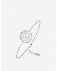 Messika - Lucky Move 18ct White-gold And Diamond Bracelet - Lyst