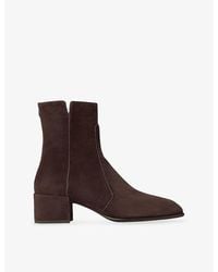 Jimmy Choo - Eliot 45 Suede Ankle Boots - Lyst