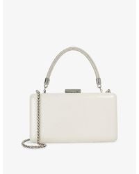 Dune - Brunch Bridal Leather Top-Handle Bag - Lyst