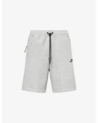 Nike - Technical Logo-Print Stretch-Woven Sweat Shorts - Lyst
