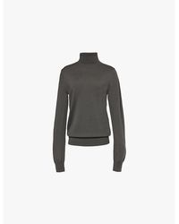 Frankie Shop - Eve Roll-Neck Merino-Wool Jumper - Lyst