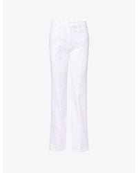 Mother - The Kick It Straight-Leg Denim Jeans - Lyst