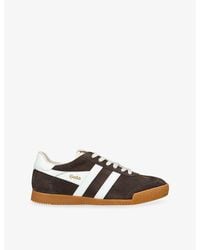 Gola - Elan Suede Low-Top Trainers - Lyst