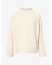 Rag & Bone - Hazel High-Neck Wool-Blend Jumper - Lyst
