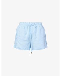Heidi Klein - Ponza Linen Beach Shorts - Lyst