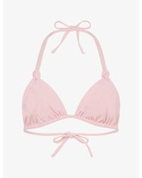 Agent Provocateur - Arlie Triangle Bikini Top - Lyst