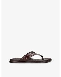 Sam Edelman - Lila Leather Sandals - Lyst