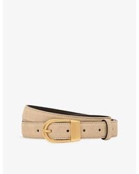 Reiss - Hazel Leather Belt - Lyst