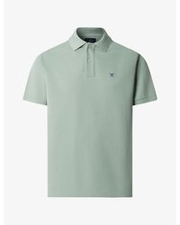 Hackett - Logo-Embroidered Short-Sleeve Cotton Polo - Lyst