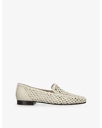 Le Monde Beryl - Knotted Leather Loafers - Lyst