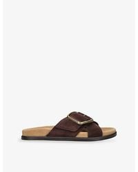 Sam Edelman - Darla Suede Sandals - Lyst