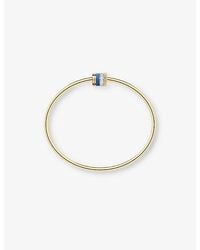 Boucheron - Quatre-Edition 18Ct, And Rose- 0.11Ct Diamond And Ceramic Bracelet - Lyst