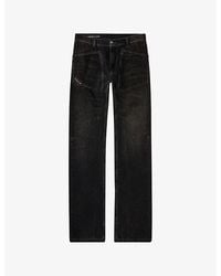 DIESEL - D-Zeta Relaxed-Fit Denim Jeans - Lyst