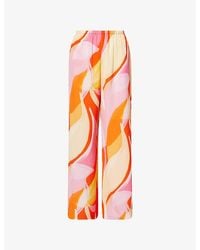 Away That Day - St Barts Wide-Leg Woven Trousers - Lyst