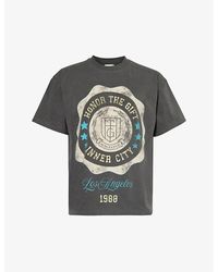 Honor The Gift - Seal Graphic-print Cotton-jersey T-shirt - Lyst