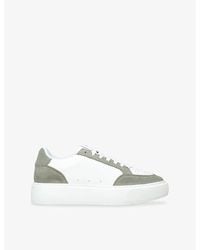 Arne - Court 2.0 Leather And Suede Low-Top Trainers - Lyst