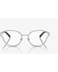 Tiffany & Co. - Tf1157b Oval-frame Metal Optical Glasses - Lyst