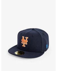 KTZ - 59Fifty York Mets Woven Baseball Cap - Lyst