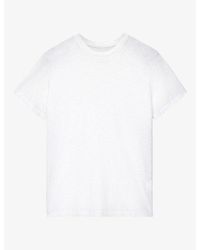 AllSaints - Cody Crewneck Slim-Fit Cotton T-Shirt - Lyst