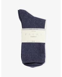 FALKE - Family Brand-Print Cotton-Blend Knitted Socks - Lyst