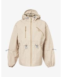 Damson Madder - Matilda Gingham Waterproof Raincoat - Lyst